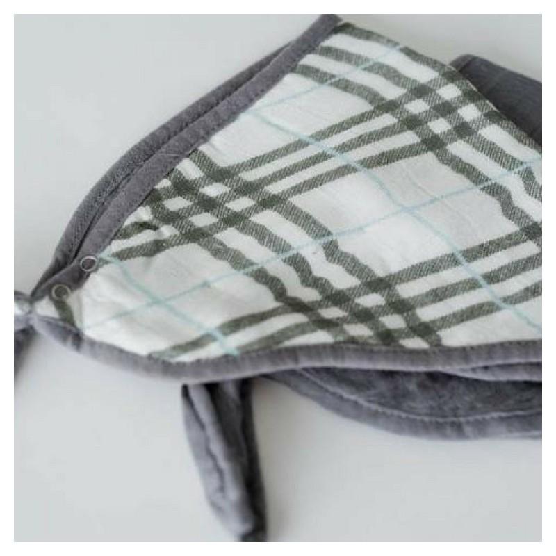 Bamboe slabbetjes Pendleton Plaid 2 stuks Little Unicorn