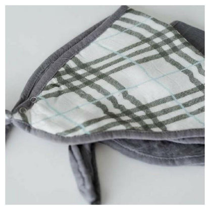 Bamboe slabbetjes Pendleton Plaid 2 stuks Little Unicorn