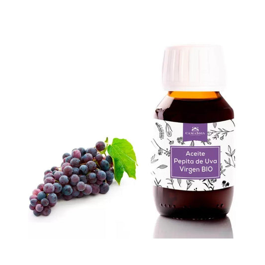 Organic Virgin Grape Seed Oil, 100 ml Camassia 50 ml