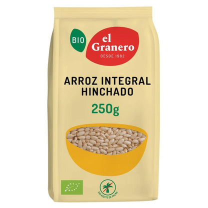 2er-Packung gepuffter Naturreis El Granero, 250 g 