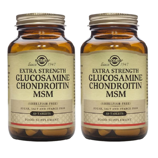 2er-Pack Glucosamin Chondroitin MSM Extra konzentriert 60 Tabletten