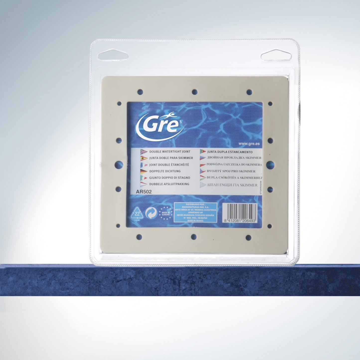 Doppeldichtung Skimmer Standard Gre