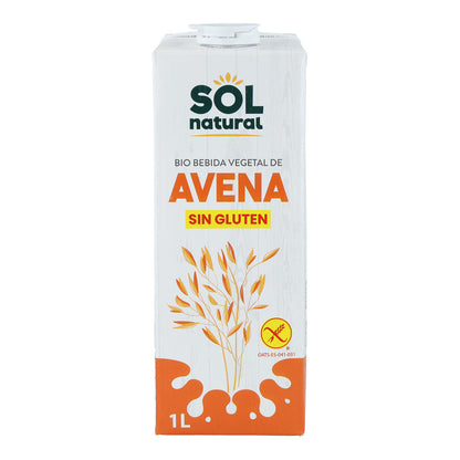 Bevanda all'avena senza glutine Bio Sol Natural 1 L
