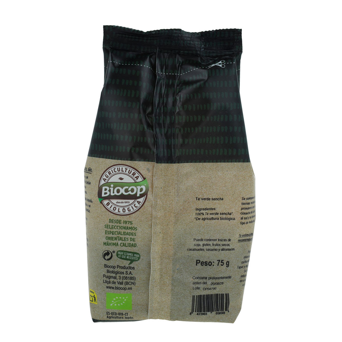 Zielona herbata Sencha Biocop, 75 g