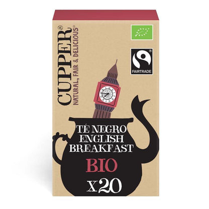Czarna herbata English Breakfast Bio Cupper, 20 torebek