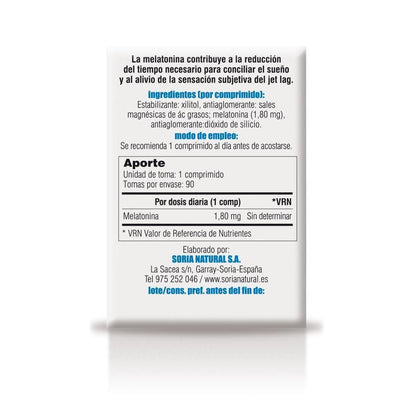 Melatonine Travel Vit&MIn 31 Soria natural 90 tabletten
