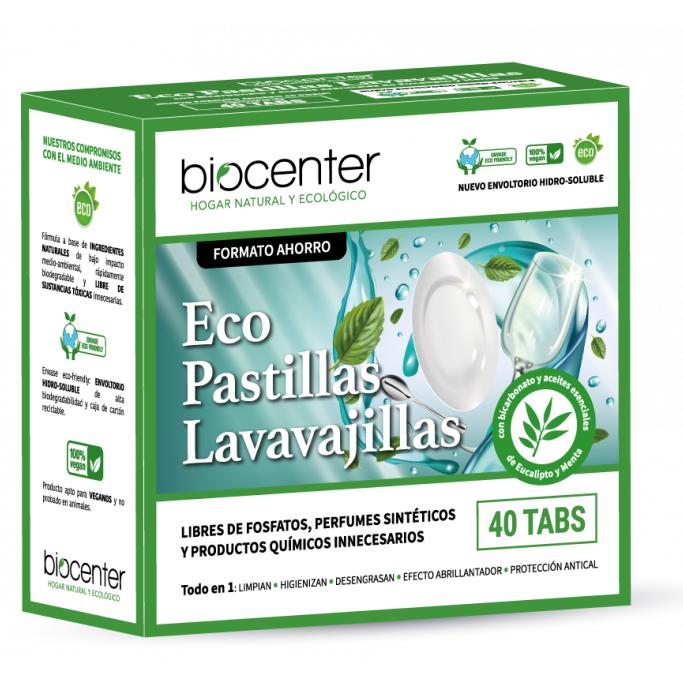 Eco dishwasher tablets, Biocenter, 40 tablets
