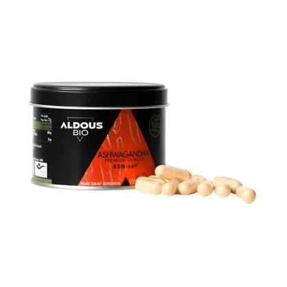 ASHWAGANDHA KSM66, 100 gélules Aldous Bio