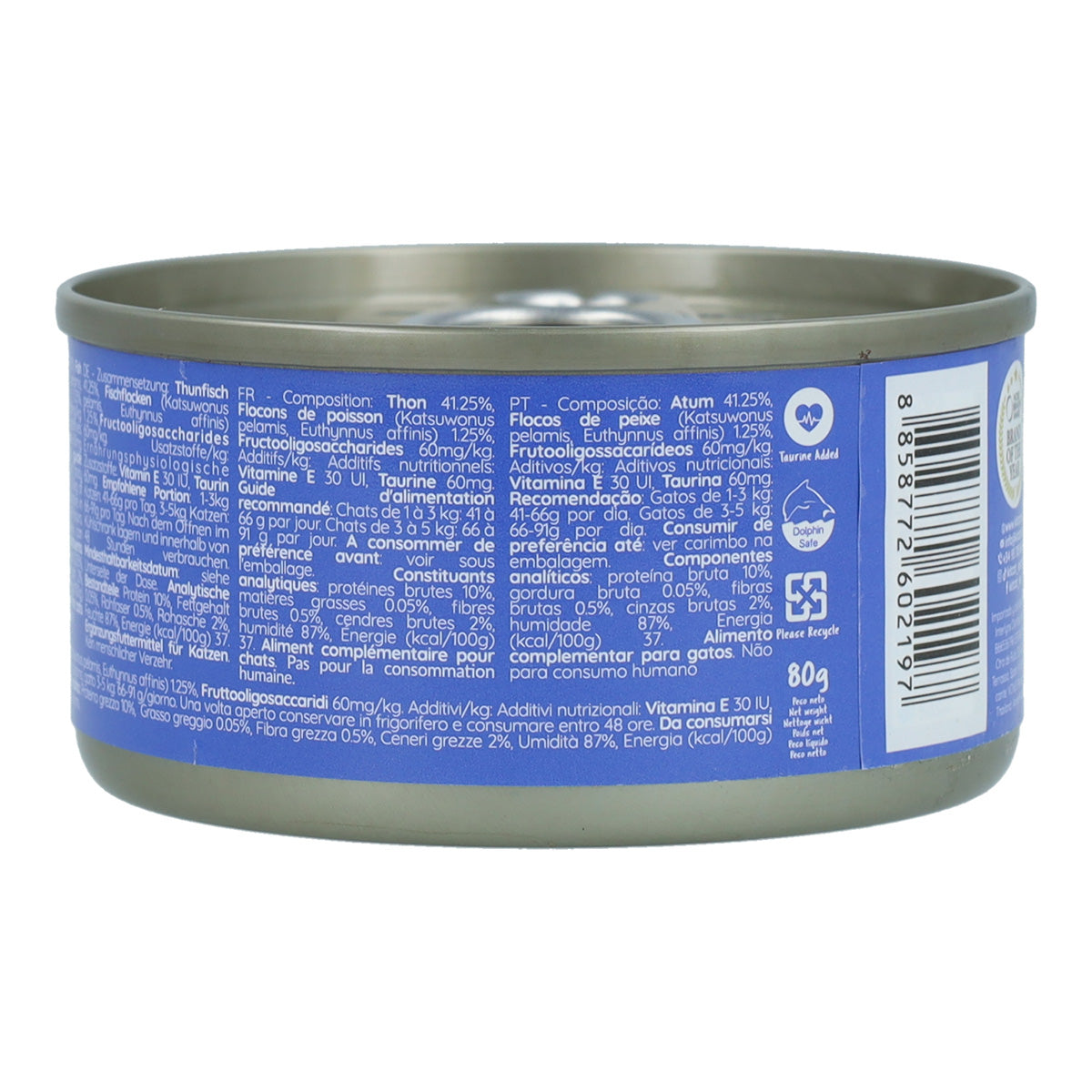 Kit Cat Toppers - Tonijn & Katsobushi 80 g Natvoer voor katten in gelatine