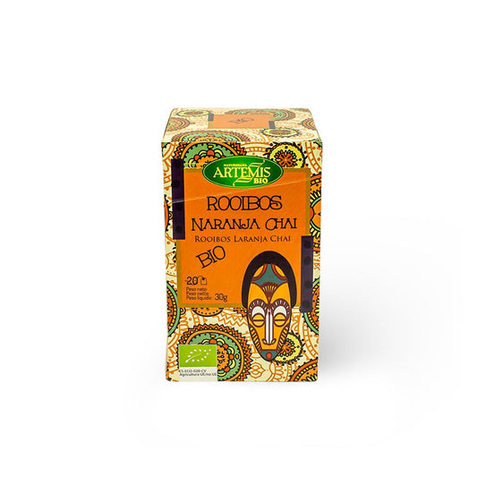 Artemis Organic Orange Chai Rooibos Tea, 20 tea bags