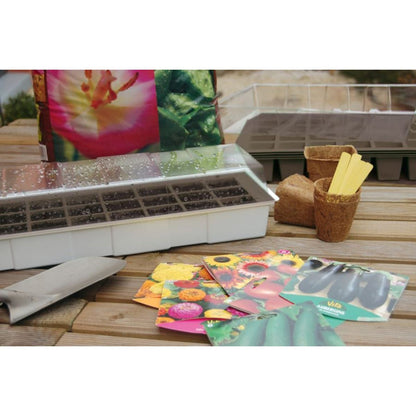 Mini invernadero repisa ventana Kit Windows Nortene 49x15,5 cm