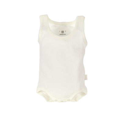 Body sans manches pour nouveau-nés, couleur beige, taille 12