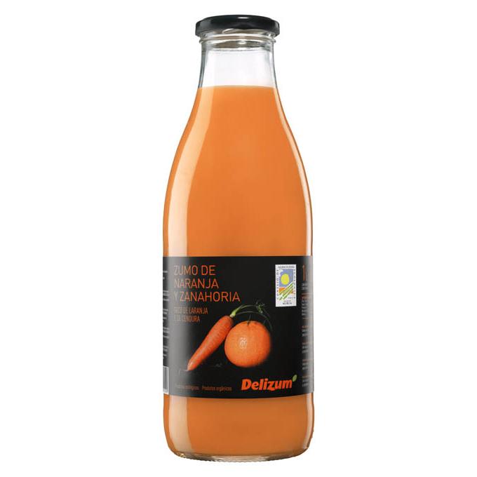 Delizum Bio-Karotten-Orangen-Saft, 1 Liter 
