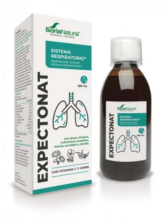 Expectonat-siroop Soria Natural 250 ml