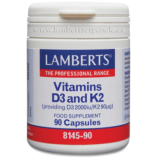 Vitamin D3 2000 IE und K2 90 µg, Lamberts