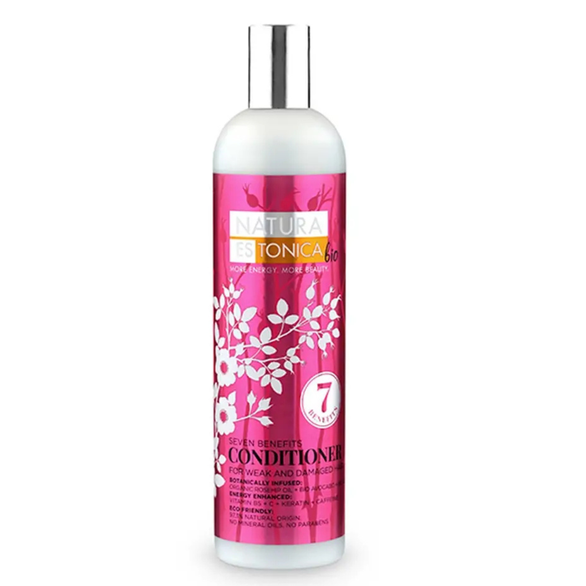 Balsamo per capelli deboli e danneggiati 7 benefits Natura Estonica 400 ml