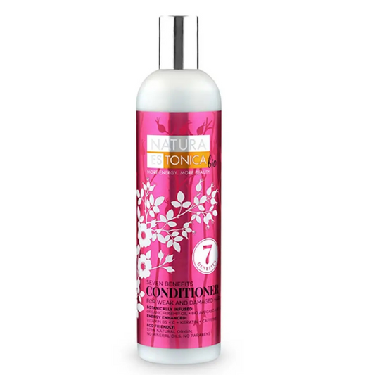 Balsam för svagt och skadat hår 7 benefits Natura Estonica 400 ml