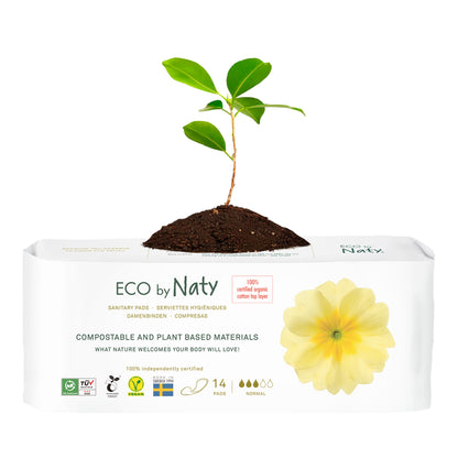 Maandverband zonder vleugels Normal Naty 14 stuks