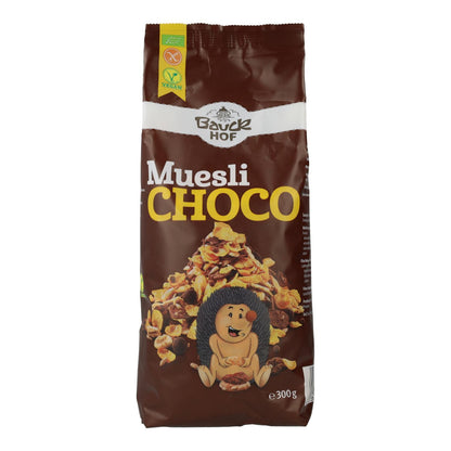 Muesli croccante con cioccolato fondente senza glutine Bauckhof 300 g
