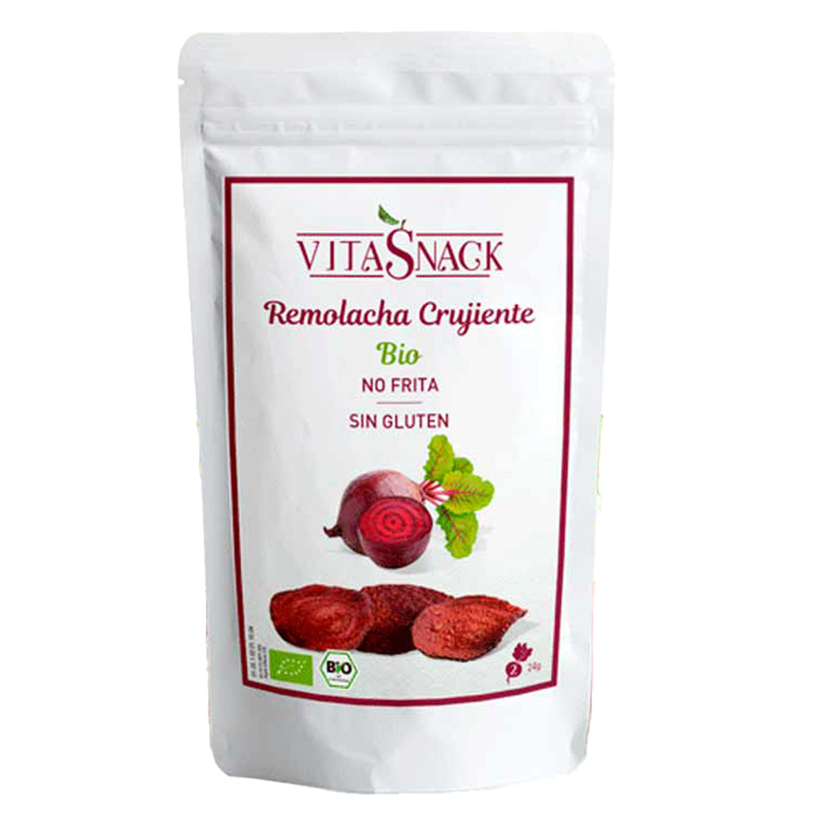 Knapperige biologische bieten VitaSnack 24 g