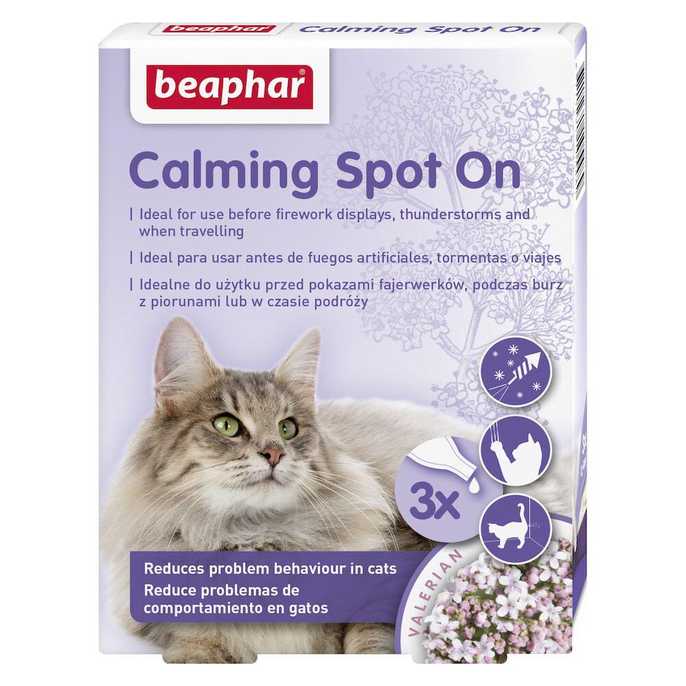 Calming Spot On  Pipettes apaisantes pour chats Beaphar 3x0,4 ml