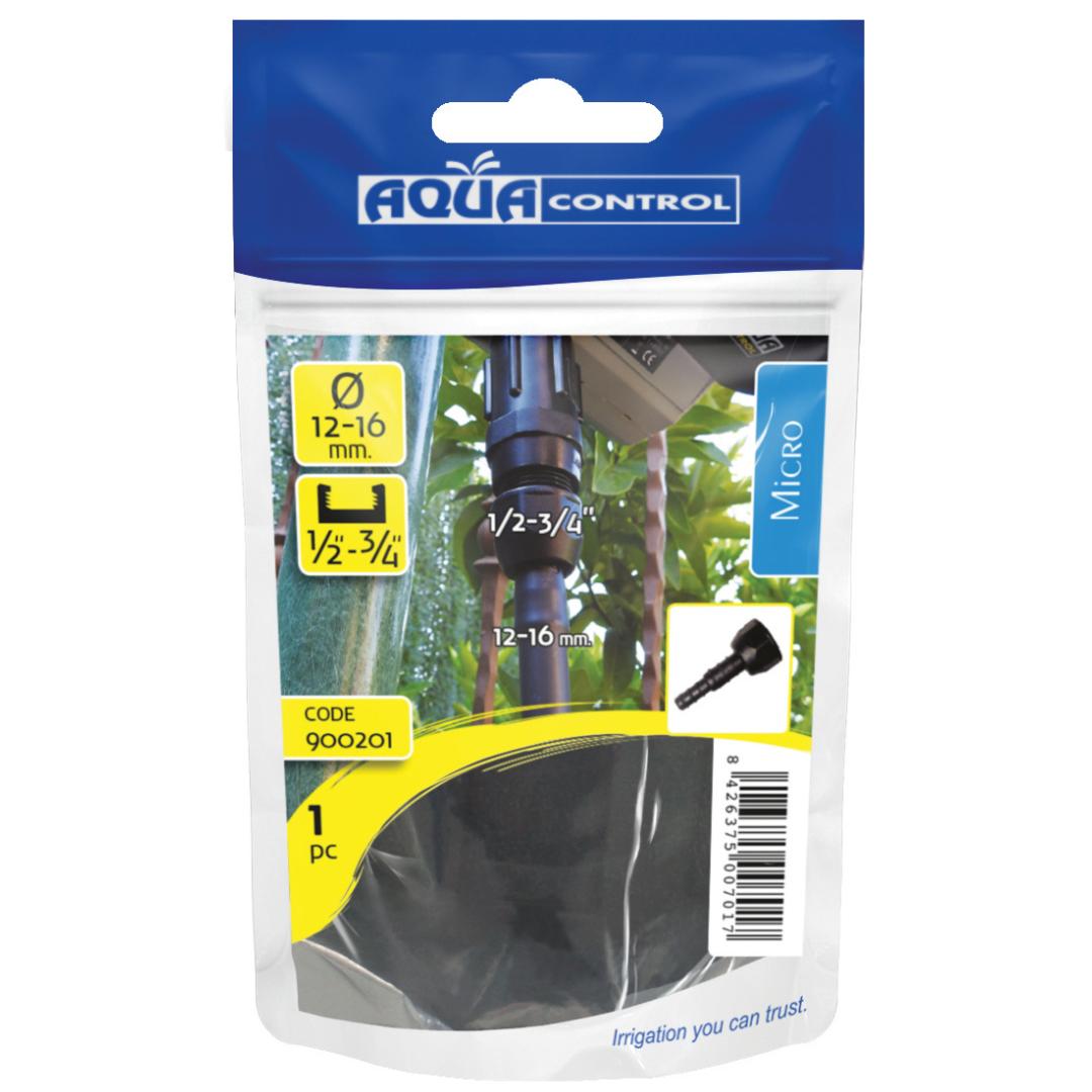 Adaptateur filetage femelle Aqua Control 3/4" x 16 mm