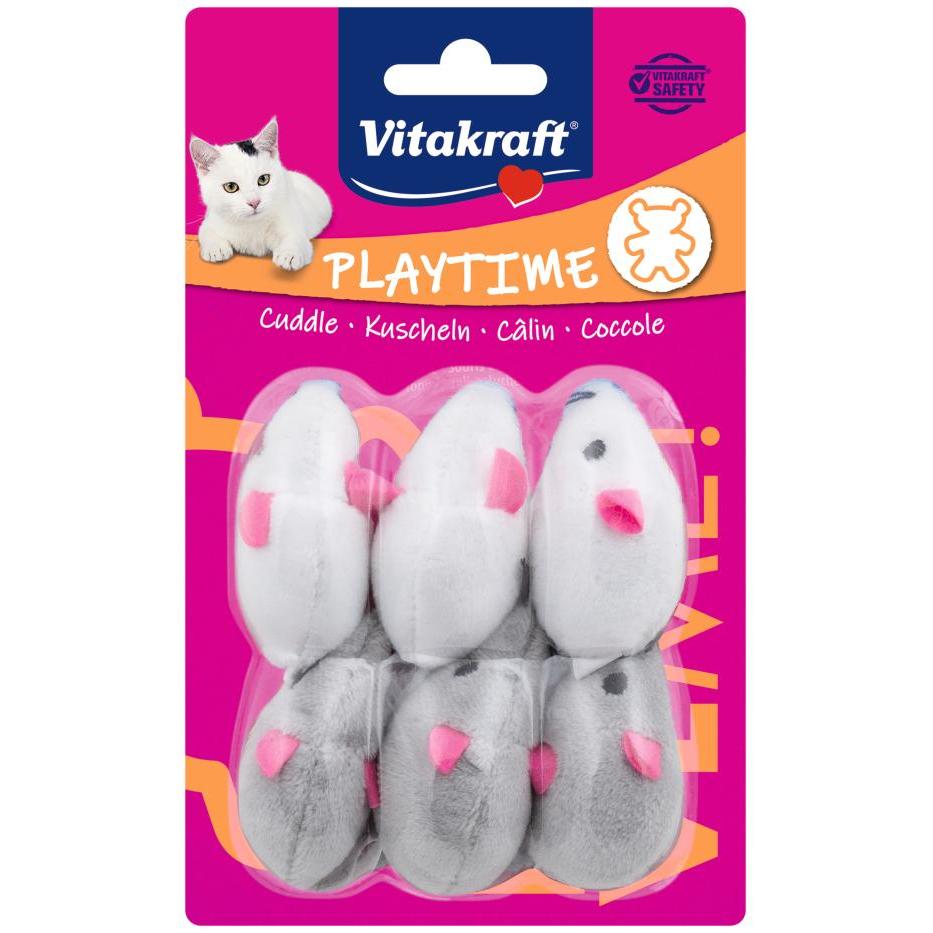 Vitakraft Plush mice toy for cats