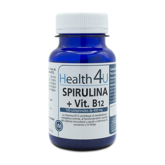H4U Spirulina + Vitamina B12 100 compresse da 400 mg