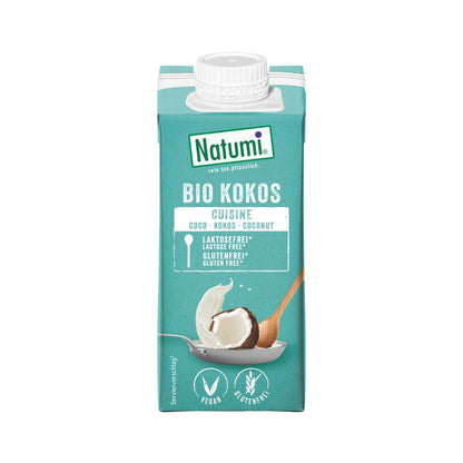 Kokosnuss-Kochcreme Natumi, 200 ml