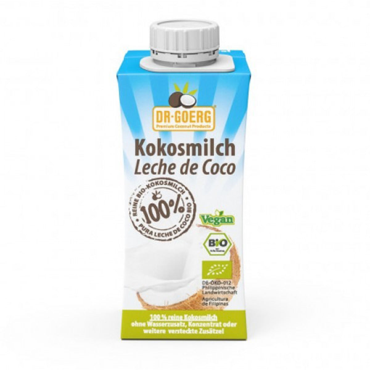 Dr. Goerg ekologisk kokosmjölk 200 ml