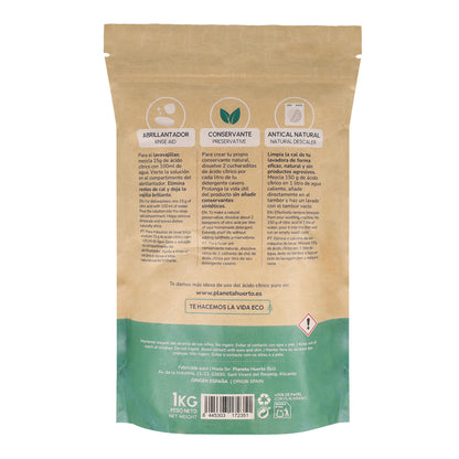 Opakowanie 3xKwas cytrynowy Planeta Huerto 1 kg