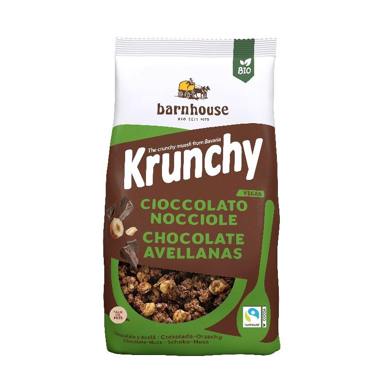 Barnhouse biologische muesli met chocolade en hazelnoten, 375 g
