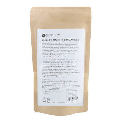 Blancherade mandlar ECO Planeta Huerto 250 g