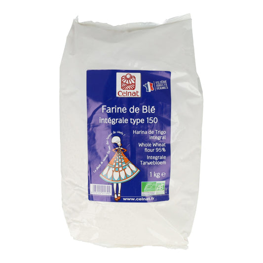 Mąka pełnoziarnista Celnat 1 kg