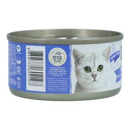 Kit Cat Toppers - Tonijn & Katsobushi 80 g Natvoer voor katten in gelatine