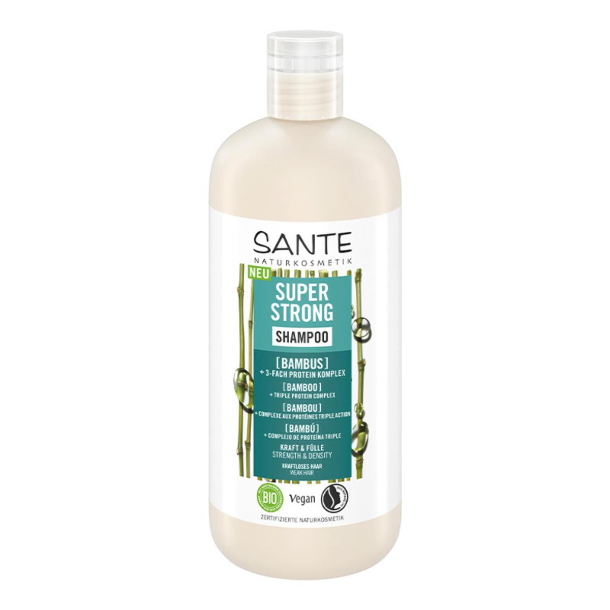 Supersterke bamboeshampoo Sante 500 ml
