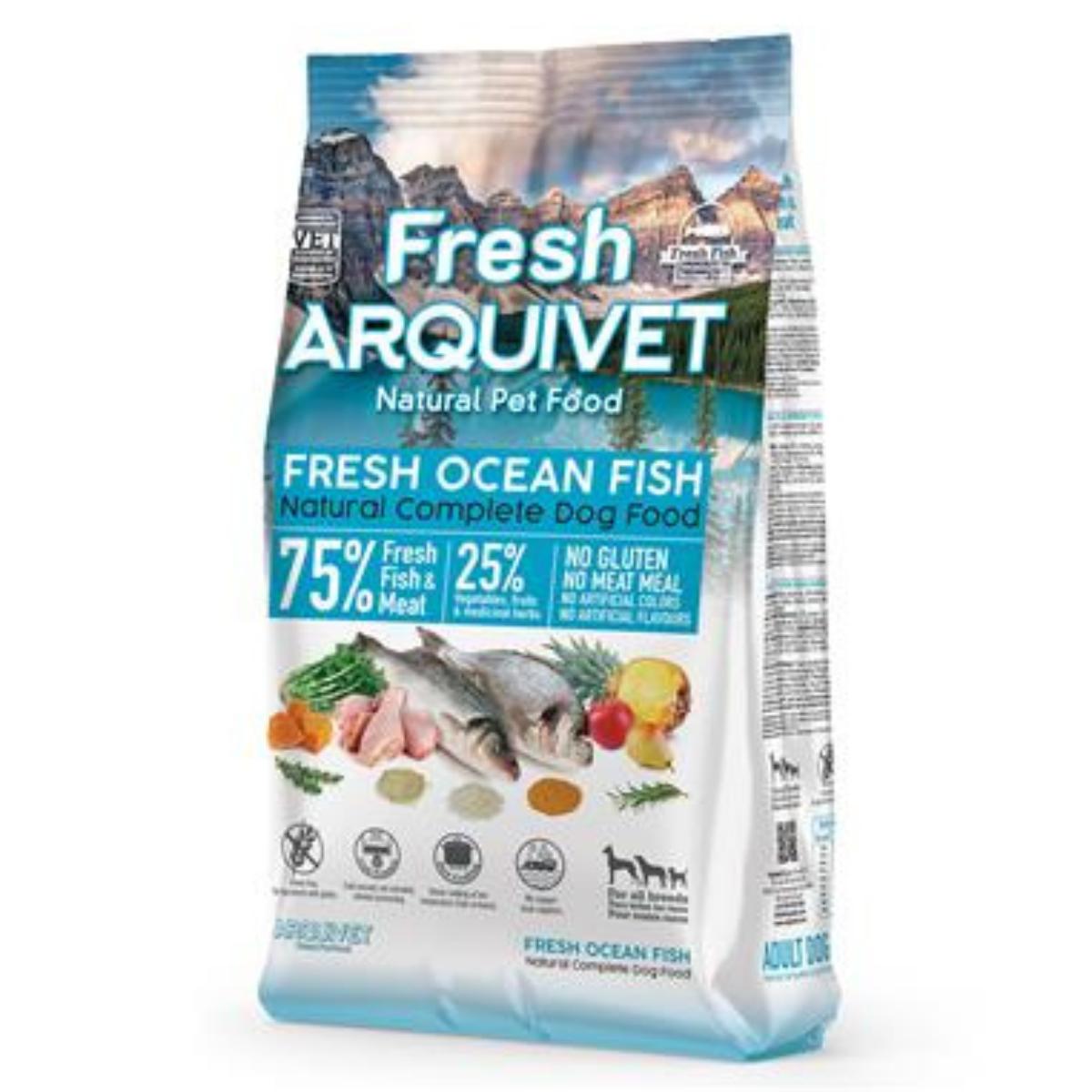Fresh Ocean Fish Arquivet Halfvochtig compleet voer voor honden 100 g