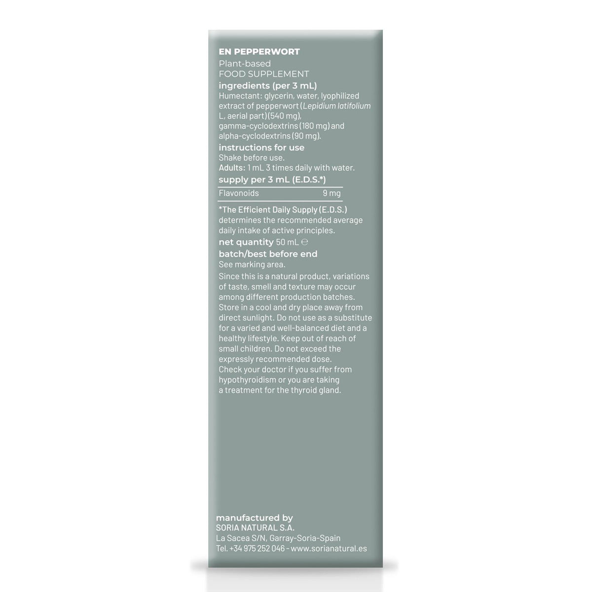 3er-Pack Soria Natural Steinebrecher-Extrakt, 50 ml