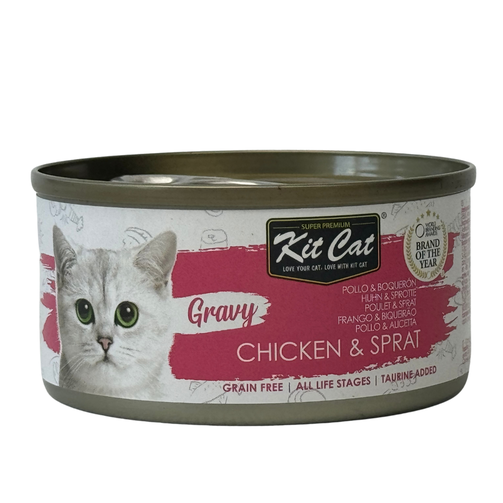 Zestaw Cat Lata Gravy - Kurczak i sardele 70 g Mokra karma dla kotów w sosie