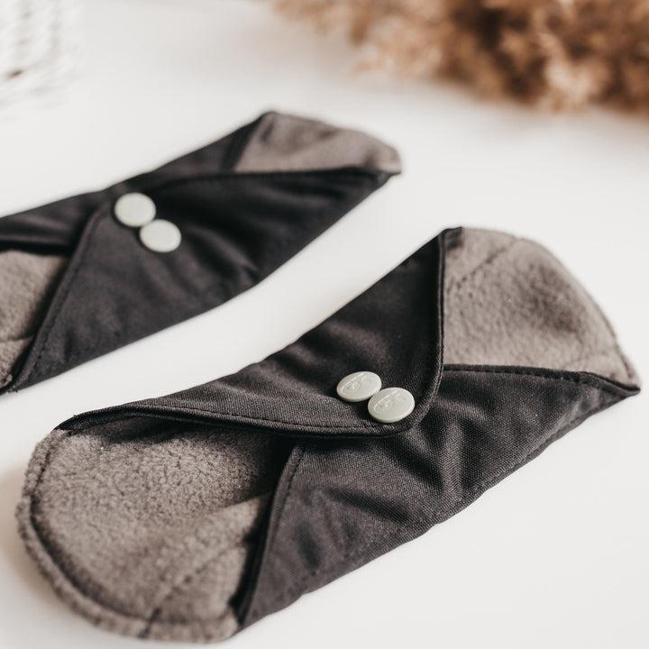 Pakket van 5 herbruikbare bamboe maandverbanden Bambaw Medium