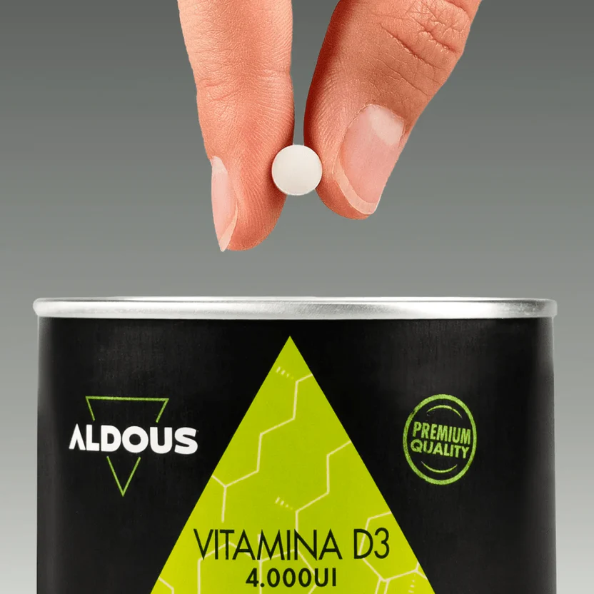 Vitamine D3 4000 UI Aldous Bio 500 comprimés