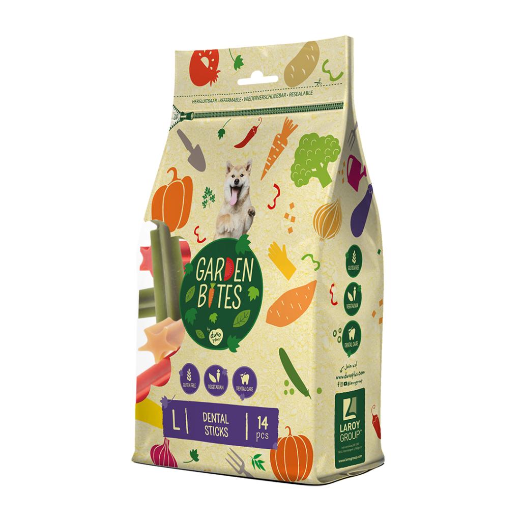 Garden Bites Tandpinnar för hundar L 14 st Duvo