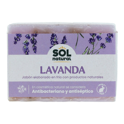 Naturlig lavendelsåpa Sol Natural 100 g