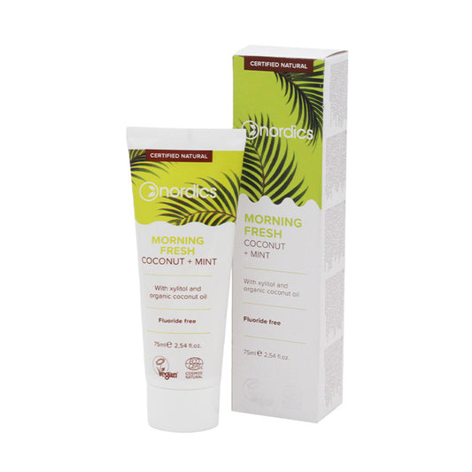 Dentifricio Fresh Coco Menta senza fluoro, NATURASPA, 75 ml
