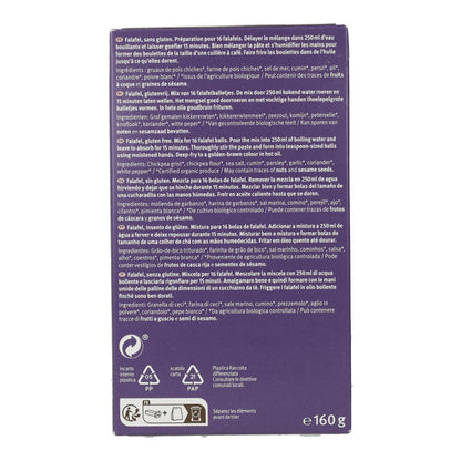 Falafels sans gluten Bauckhof 160 g