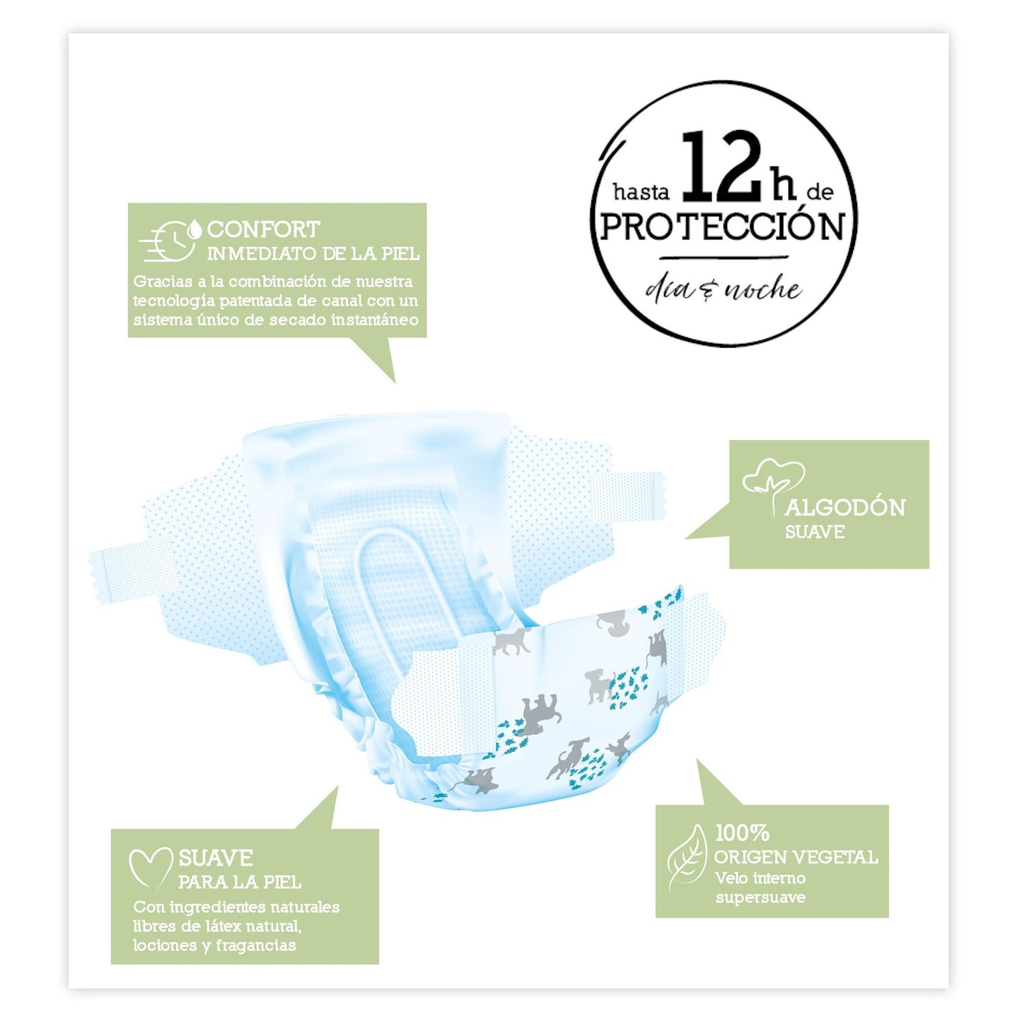 Pannolini Moltex Pure & Nature T5 (13-18 kg), 44 pezzi