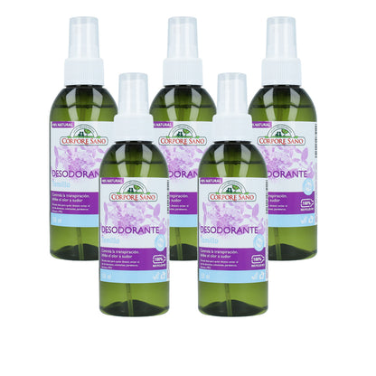 5er-Pack Deodorant Thymian Corpore Sano 150 ml