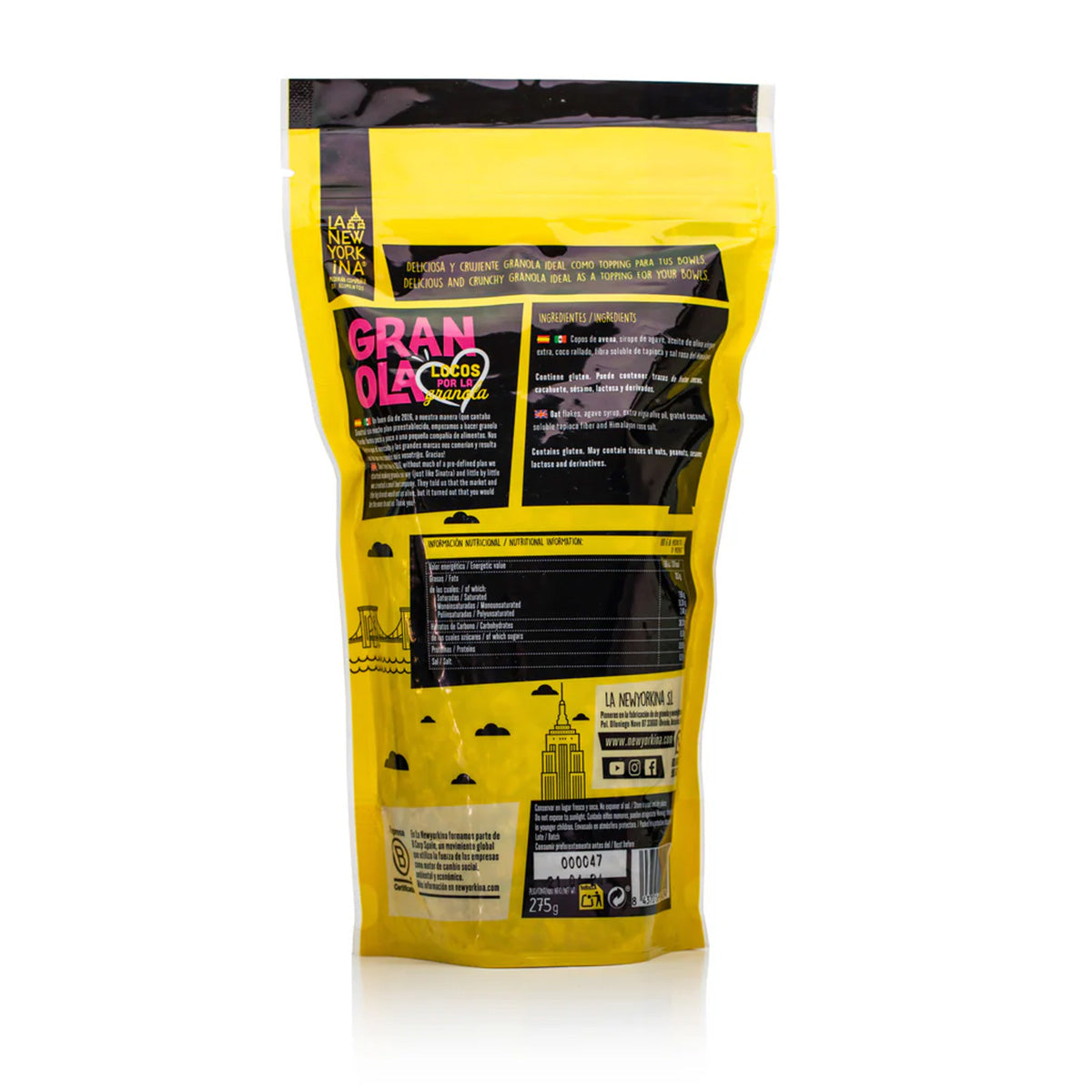 Müsli Bowl Lovers La Newyorkina 275 g