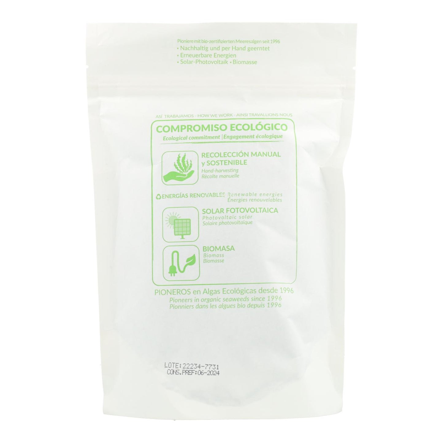 Algues spaghetti de mer Eco Algamar 100 g