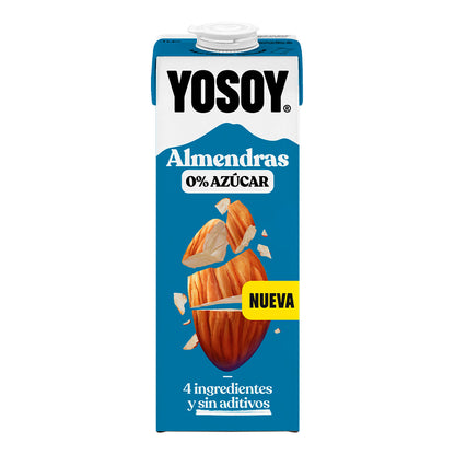 Boisson aux amandes 0 % sucre Yosoy 1 l